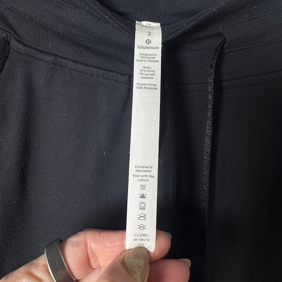 Lululemon Athletica Black Rulu Pant Joggers - Picture 5 of 7